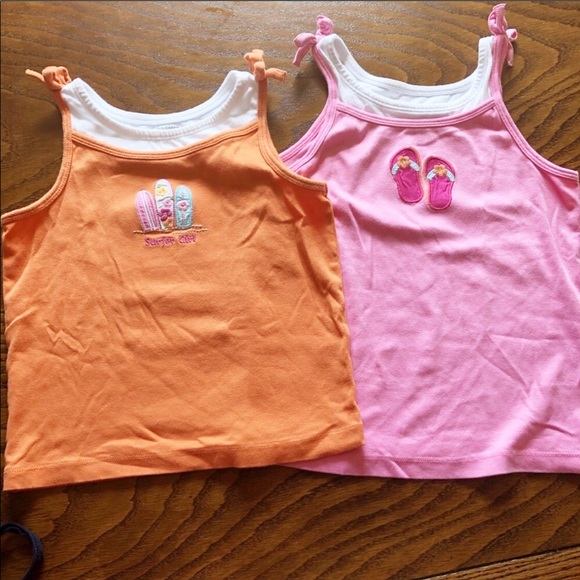 Gymboree Other - 5/$20 Gymboree tank tops surf board flip flops
